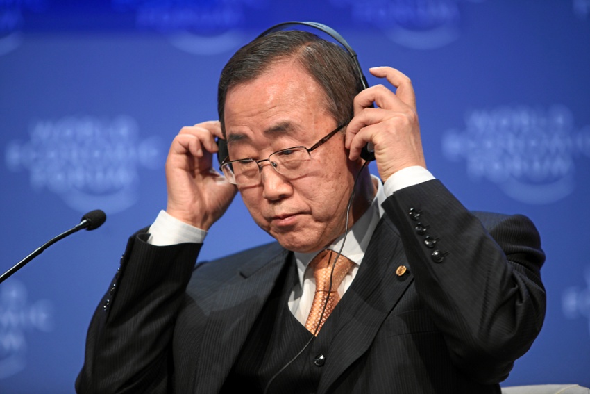 Ban Ki-Moon, Secrétaire Général de L'ONU